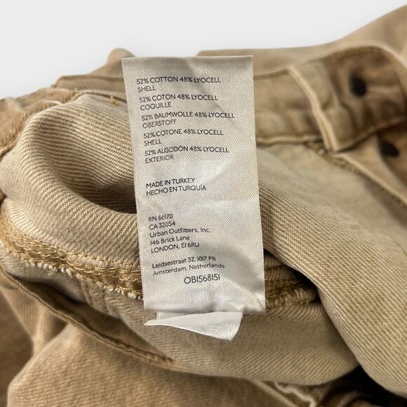 We The Free Marx Slouchy Cargo Wide Leg Jeans in Sand Size 26 - Picture 6 of 9